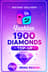 Yaahlan - 1900 Diamonds Top-Up (MENA)