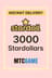 Stardoll - 3000 Stardollars Gavekort