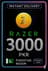 Razer Gold Gift Card Pakistan PKR 3000