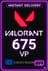Valorant Points 675 VP (EU Server)