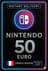 Nintendo eShop karta - 50€ (Francie)