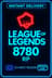 League of Legends - 8780 RP (EU West Server)