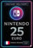 Nintendo eShop -kortti - 25€ (Ranska)