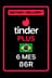 Tinder Plus 6 Měsíců 86R - Brazílie