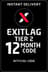 Exitlag 12 mesecev (Tier 2) Preverite opis za omejitve območja.