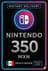 Nintendo eShop eelkaart - 350 MXN