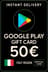 Google Play Gift Card - Italy 50 € IT
