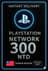 PSN քարտ 300 NTD TW
