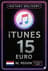 iTunes Gift Card 15 EUR NL