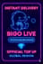 Bigo Live - 1000 Diamonds (Top-Up)