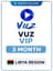 VUZ VIP-3 Month (LY)