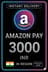 Amazon Pay Gift Card 3000 INR
