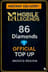 Mobile Legends - 86 Diamonds Top-Up (Mexico)