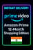 Amazon Prime: 12 Months Shopping Edition