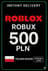 Roblox 500 PLN Game Card (PL)