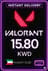 Valorant Points 15.80 KWD  Portafoglio  KW