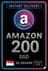 כרטיס מתנה של אמזון - סינגפור 200 SGD