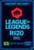 Riot Cash R$20 - 610 RP