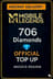 Mobile Legends - 706 Diamonds Top-Up (Mexico)
