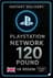 Playstation PSN Gift Card - UK - 120 GBP