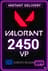 Valorant Points 2450 VP (EU Server)