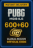 PUBG Mobile - 600+60 UC