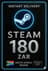 Steam Wallet Code 180 ZAR - South Africa