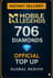Mobile Legends - Recharge de 706 Diamants 