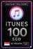 iTunes Gift Card 100 SGD