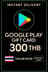 Dárková karta Google Play - Thajsko THB 300