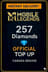 Mobile Legends - 257 Diamonds Top-Up (Canada)
