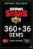 Brawl Stars 360 + 36 Gems (Áfylling) - Tyrkland