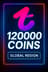 Tango 120000 Syiling Isi semula (Global)