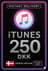 iTunes Gift Card 250 DKK