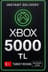 Xbox 5000 TL Hediye Kartı ( Türkiye )