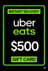 Δωροεπιταγή Uber Eats - 500$