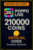 Poppo Live - 210000 Monete