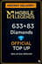 მობილური ლეგენდები 633 ბრილიანტი + 83 ბონუსი top-up (მალაიზია)