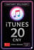 iTunes Gift Card 20 CNY CN