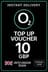 O2 Толуктоо ваучери - 10 GBP