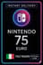 Nintendo eShop Card - 75€ (Italy)