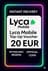 Lyca Mobile vaučer za dopunu - 20 EUR (NL)