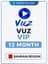 VUZ VIP-12 Month (BH)