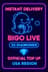 Bigo Live - 23 Diamonds (Top-Up) (US)