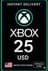 Xbox Live gjafakort 25 USD veski