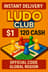 Ludo Club - 120 Cash (Global)
