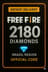 Free Fire - 2180 Diamantes Código + 10% de Bônus Brazil