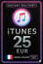iTunes Gift Card FR €25