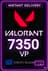 Valorant Points 7350 VP (EU Server)