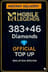 Mobile Legends 383 Diamonds + 46 Bonus Top-Up (Malaysia)